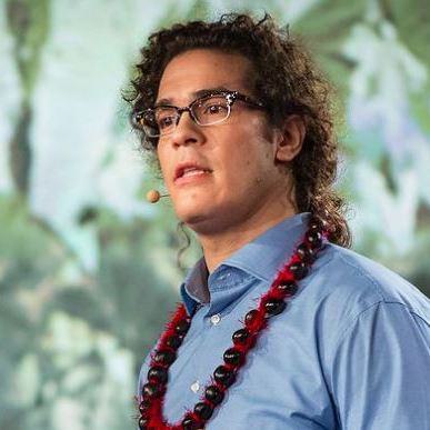 A headshot of Keolu Fox